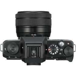 Fujifilm X-T100 Mirrorless Digital Camera with 15-45mm Lens (Black)