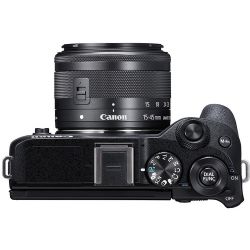 Canon EOS M6 Mark II Mirrorless Digital Camera (Black, Body Only)