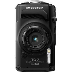 OM SYSTEM Tough TG-7 Digital Camera (Black)