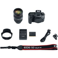 Canon EOS 5D Mark IV DSLR Camera with 24-105mm f/4L II Lens Retail Kit
