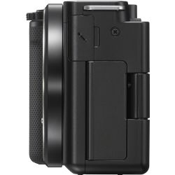 Sony ZV-E10 Mirrorless Camera with 16-50mm Lens (Black) Retail Kit