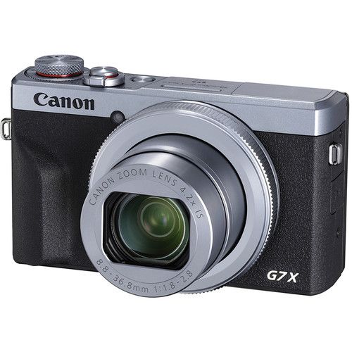 Canon PowerShot G7 X Mark III Digital Camera (Silver) Retail Kit